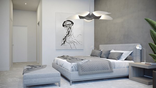 bedroom at Shoreline Gateway Apartments