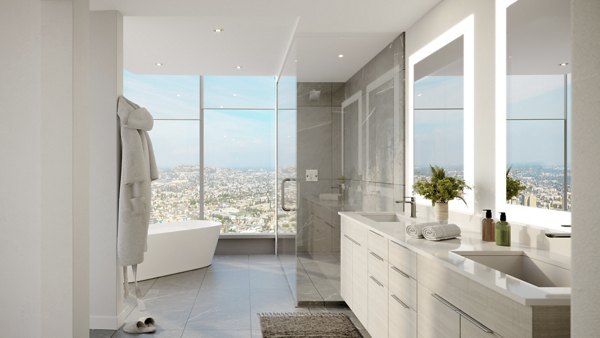 bathroom at Shoreline Gateway Apartments