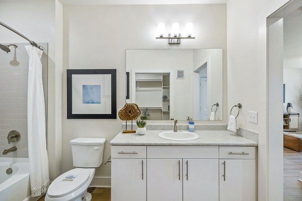 bathroom at Ltd. Med Center Apartments