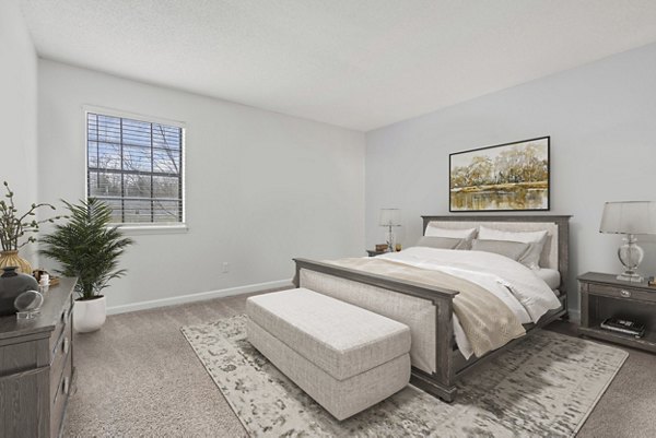 bedroom at Lakeside Place Apartments