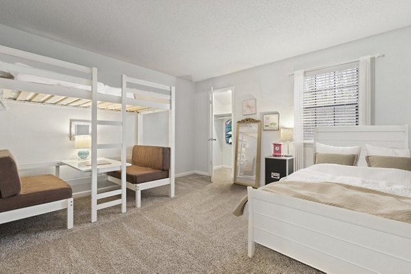 bedroom at Lakeside Place Apartments