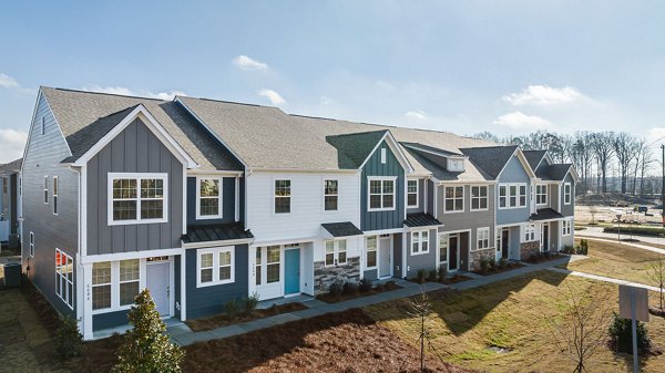 ABODE at Parkside: Contemporary apartment townhomes showcasing modern architecture