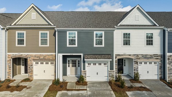 ABODE at Parkside: Contemporary apartment townhomes with landscaped in city setting