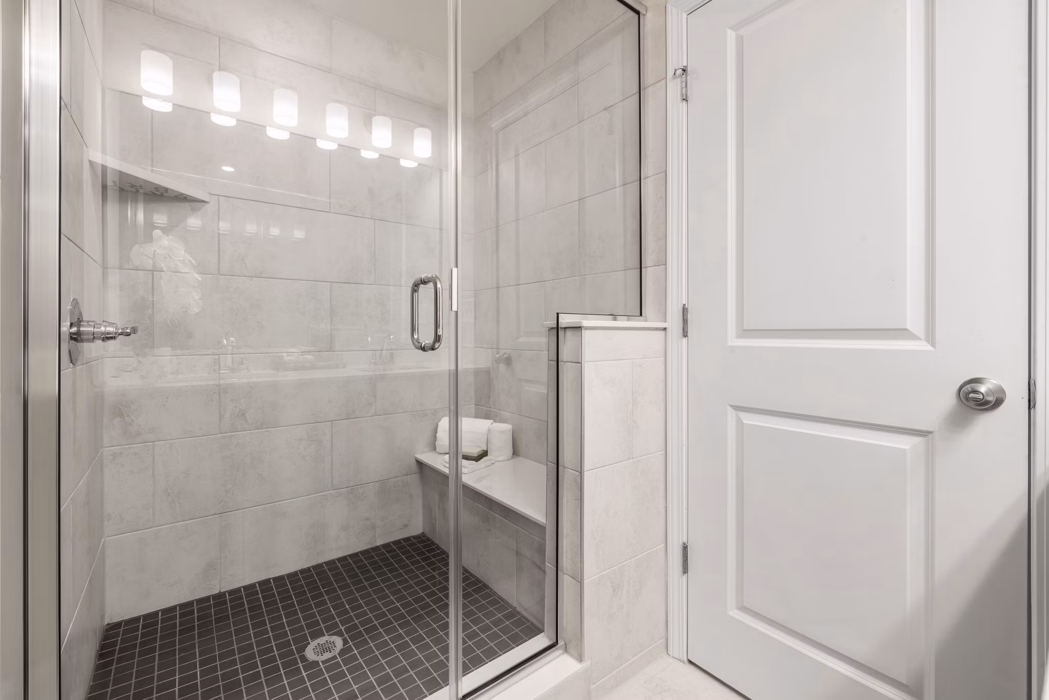 bathroom at ABODE at Parkside Apartments 