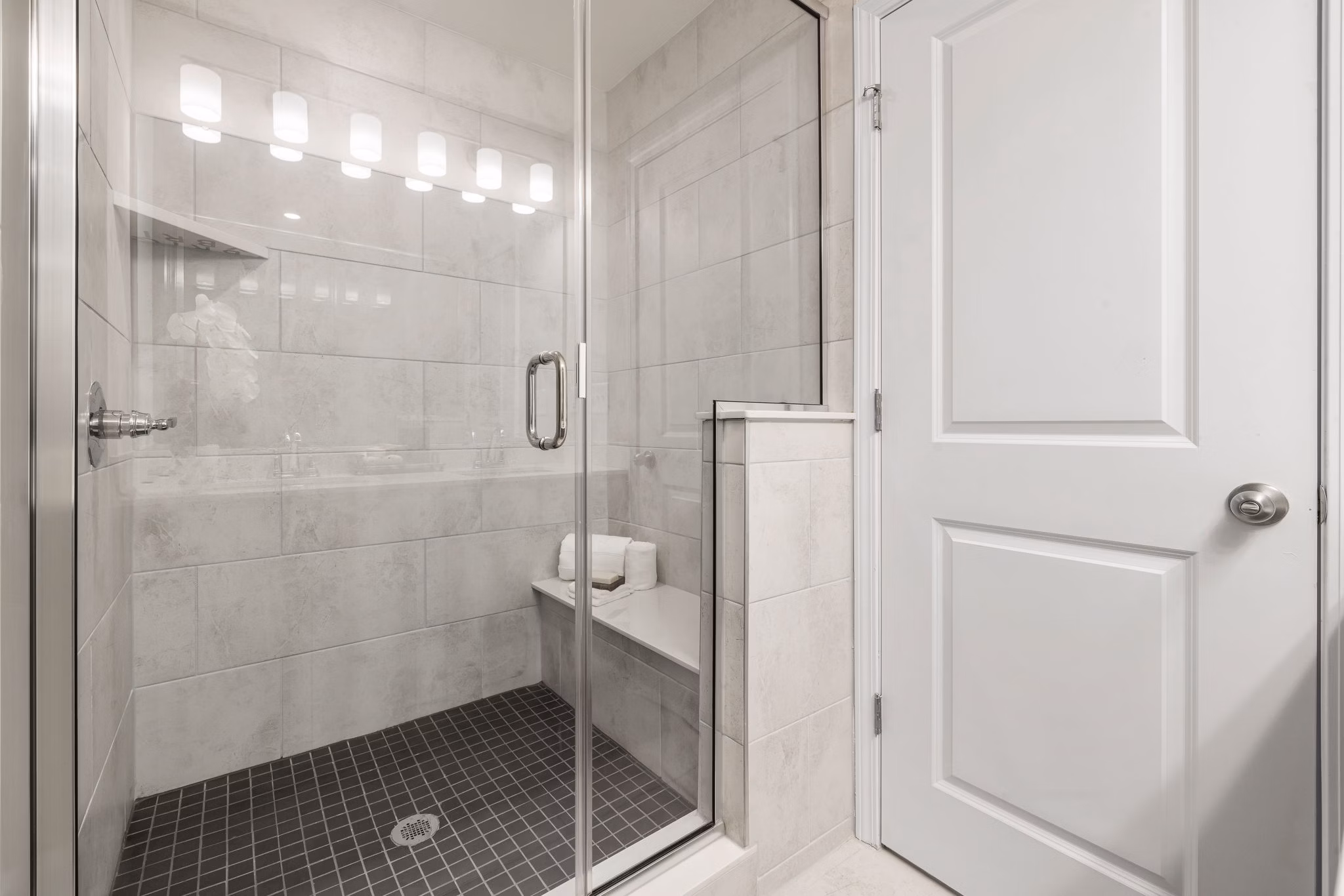 bathroom at ABODE at Parkside Apartments 