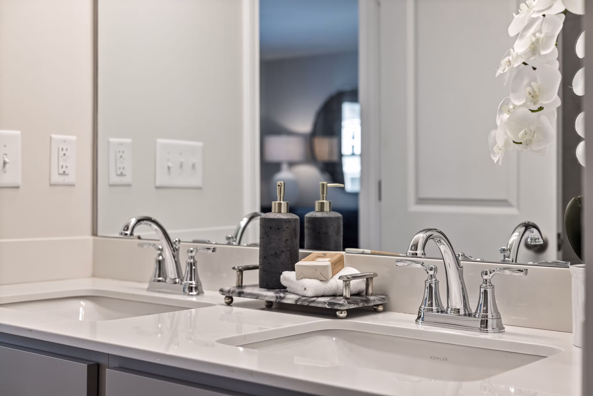bathroom at ABODE at Parkside Apartments 
