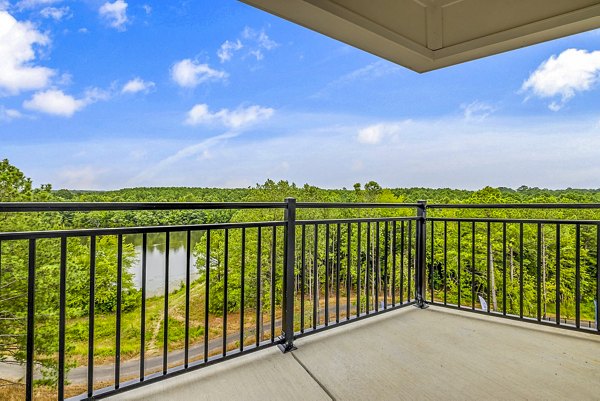 patio at Ashby at Twin Lakes Apartments