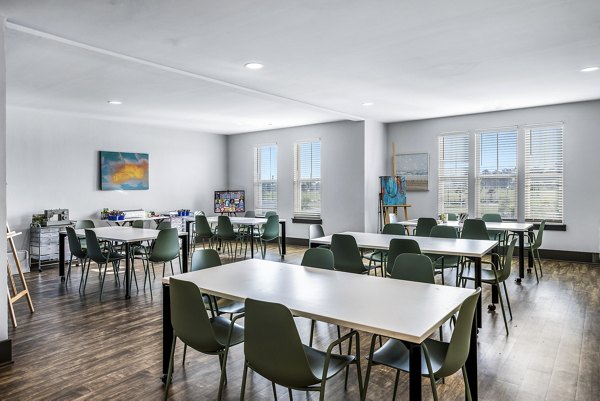 The Grove at Coastal Grand: Art room with creative space in luxury clubhouse apartments