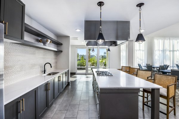 clubhouse/lobby at The Grove at Coastal Grand Apartments