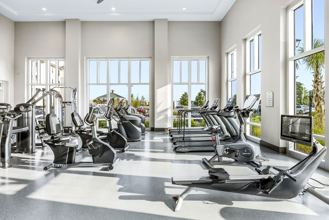 Gym at The Grove At Coastal Grand