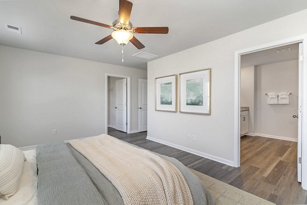 bedroom at The Grove at Village Oaks Apartments