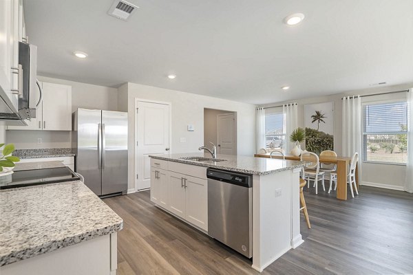 kitchen at The Grove at Village Oaks Apartment Homes