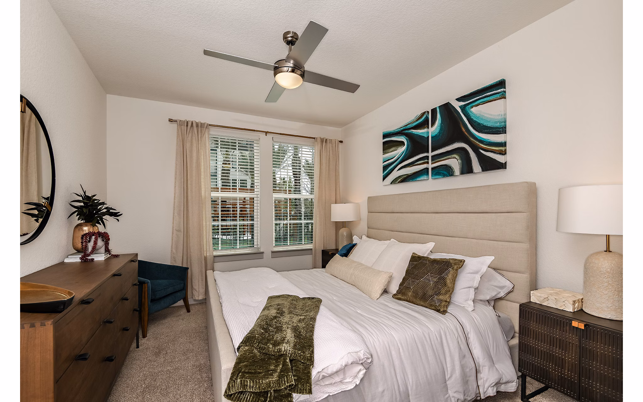 bedroom at Palacio Apartments 