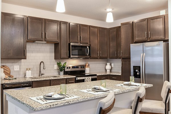 kitchen at Palacio Apartments 