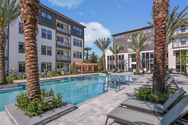 pool at Palacio Apartments 