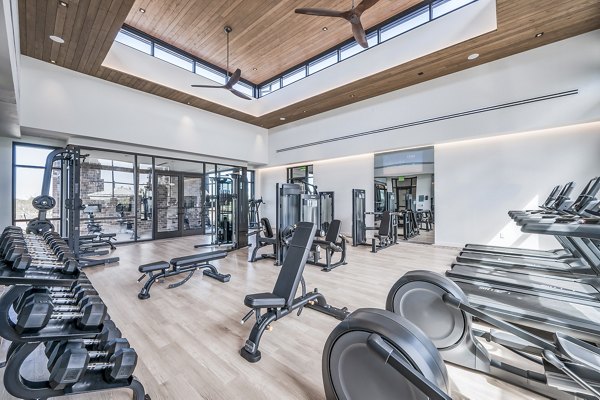 fitness center at Starling at Bridgeland Apartments