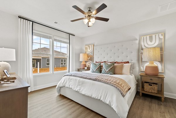 bedroom at Maple Grove Apartments 