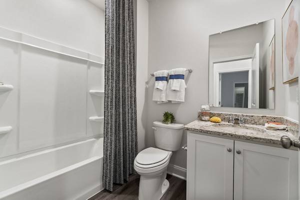 bathroom at Maple Grove Apartments 