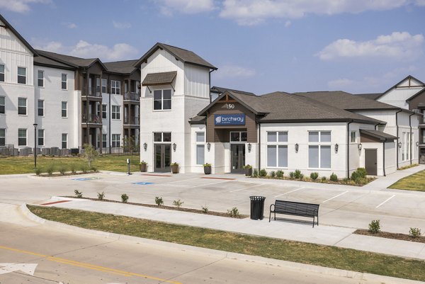 exterior at Birchway Hudson Oaks Apartments