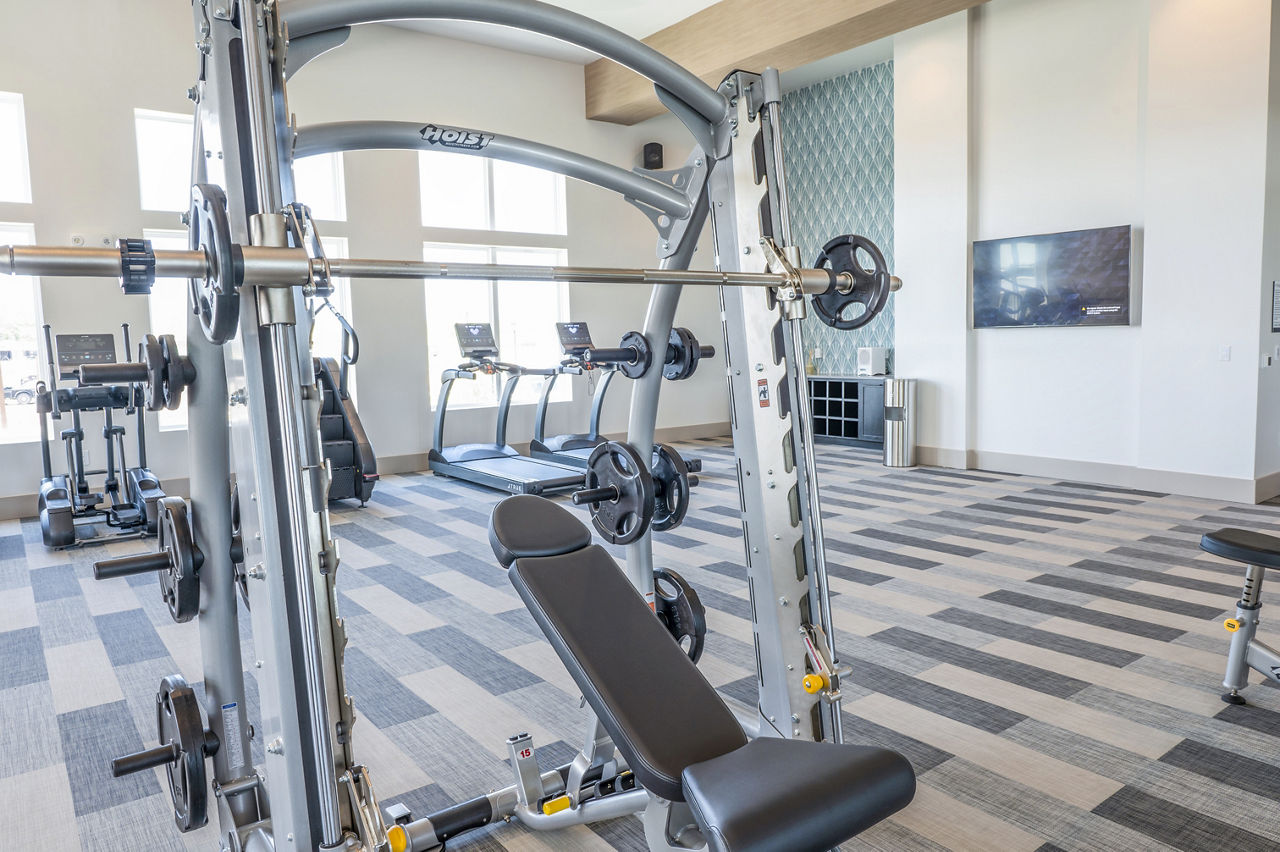 Gym at Birchway Hudson Oaks (3 of 4)