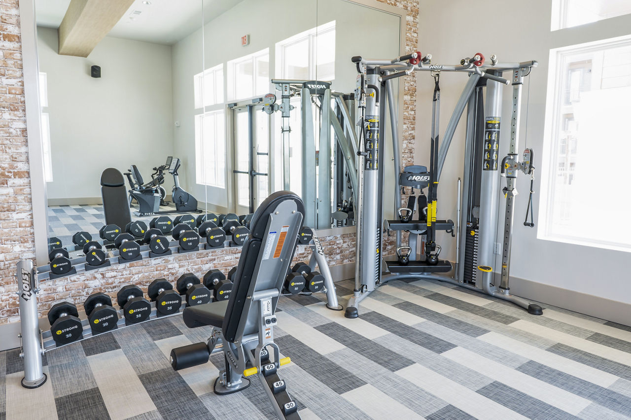 Gym at Birchway Hudson Oaks (4 of 4)