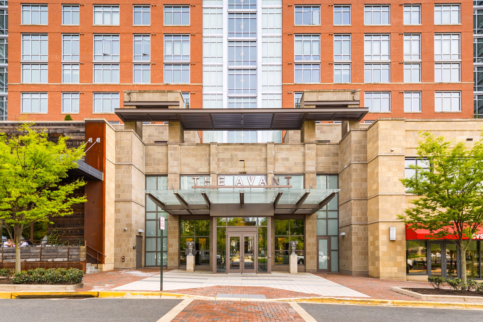 The Avant at Reston Town Center: Luxury apartment featuring modern architecture in a vibrant urban setting