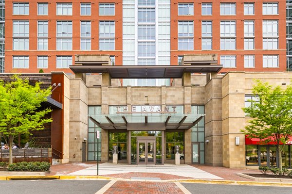 exterior at The Avant at Reston Town Center Apartments 