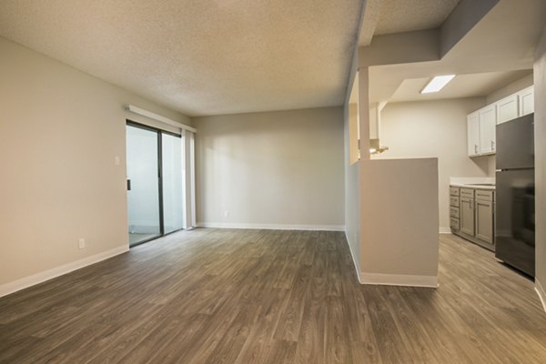 Modern living room with stylish decor in Sun Plaza Apartments