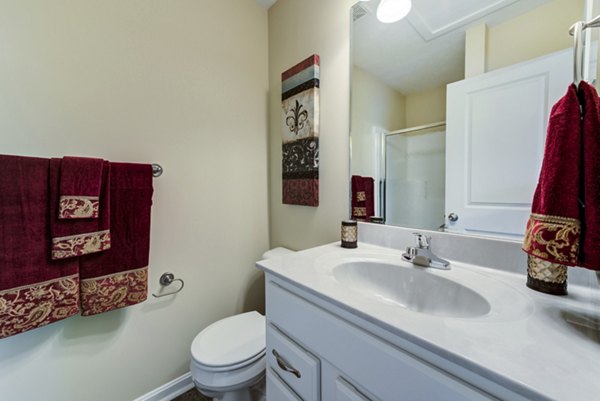 bathroom at Avalon Springs Apartments