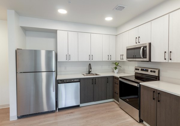kitchen at Fieldstone Apartments