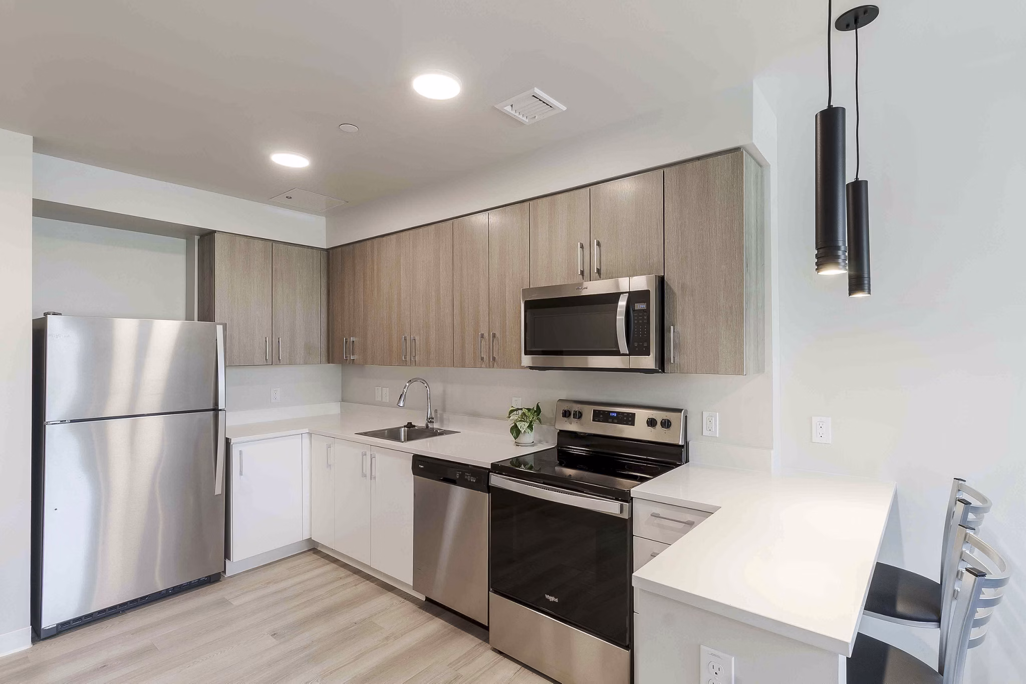 kitchen at Fieldstone Apartments