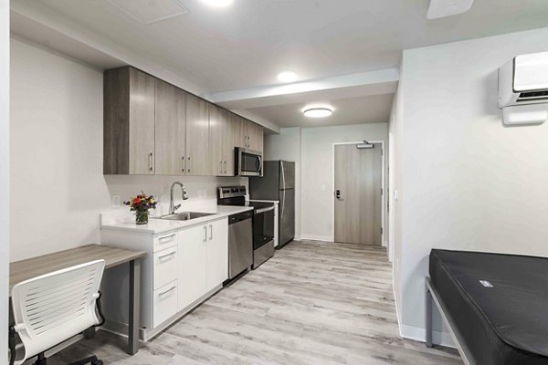 kitchen at Fieldstone Apartments