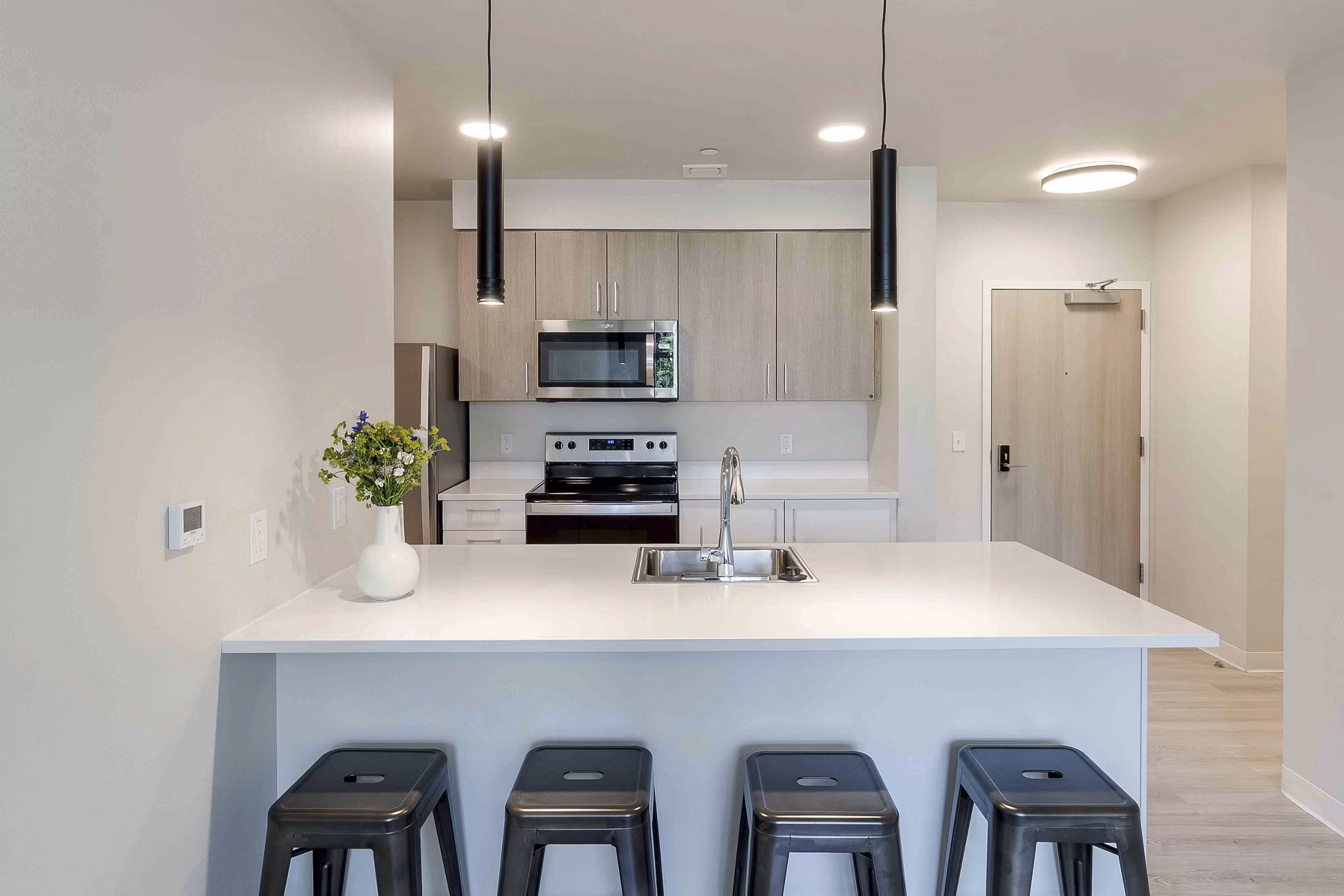 kitchen at Fieldstone Apartments