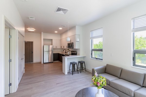 kitchen at Fieldstone Apartments