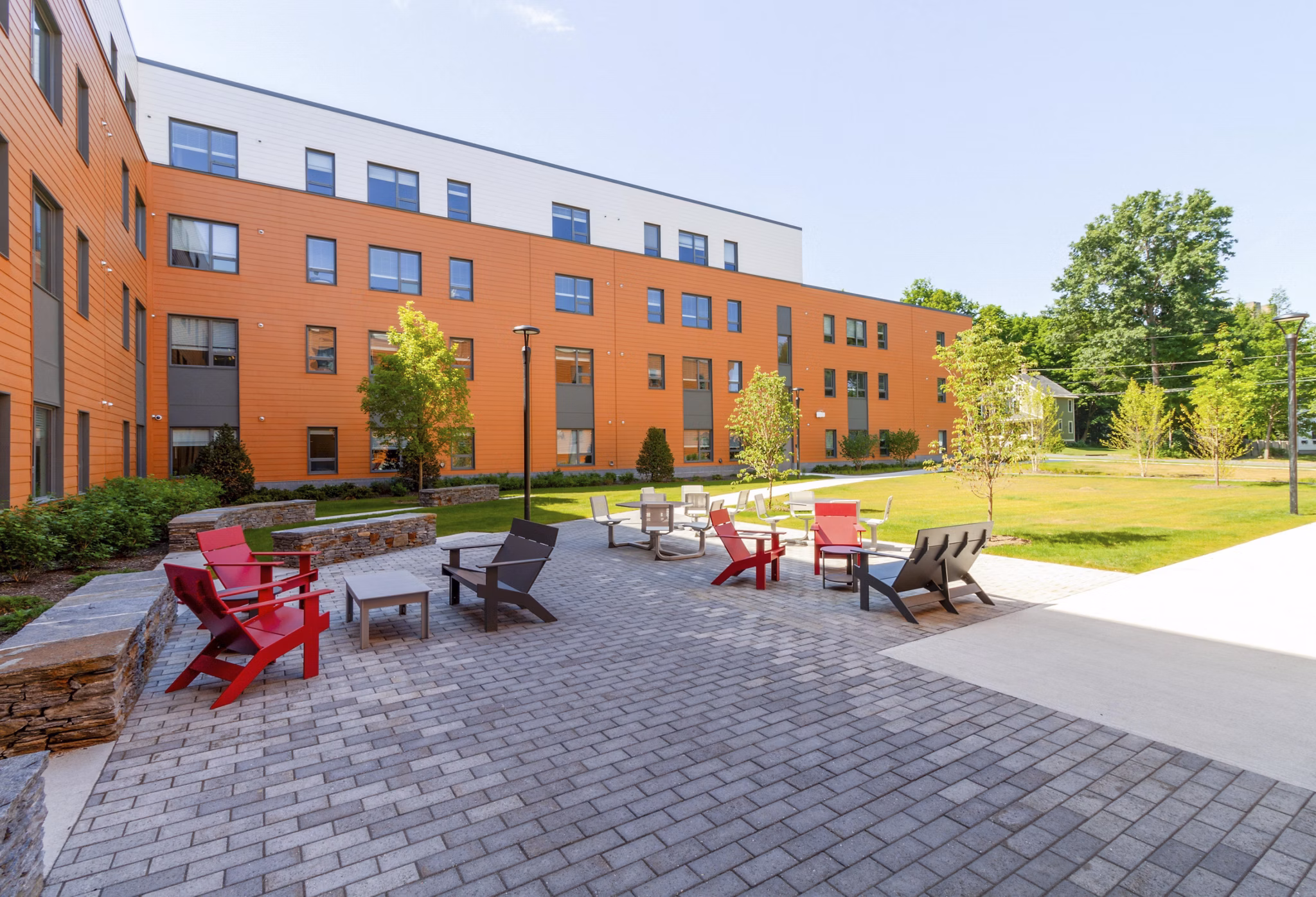 patio at Fieldstone Apartments