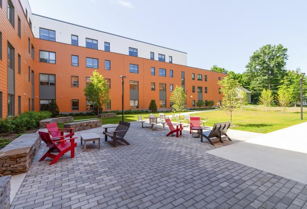 patio at Fieldstone Apartments