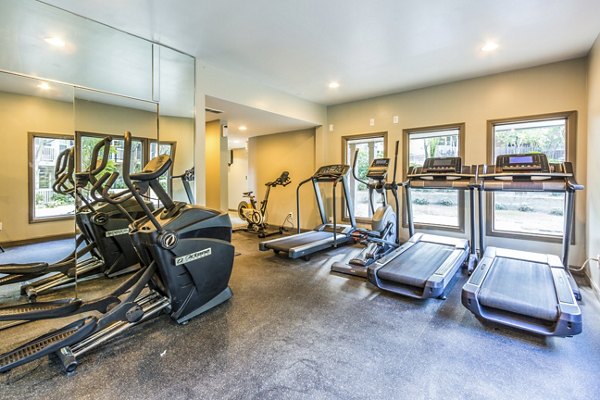 fitness center at 251 North Apartments