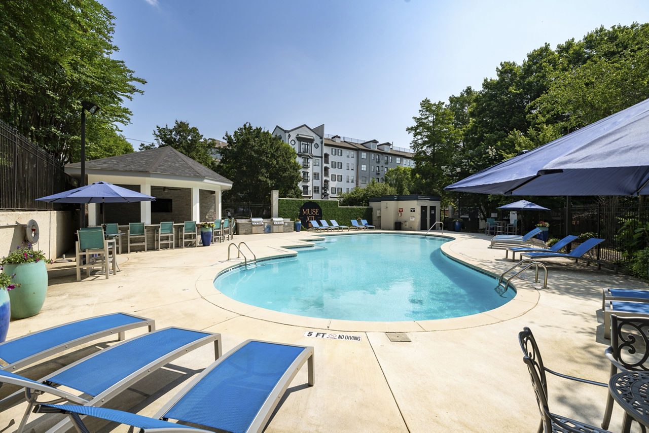 Pool at Muse Atl Apartments (3 of 3)