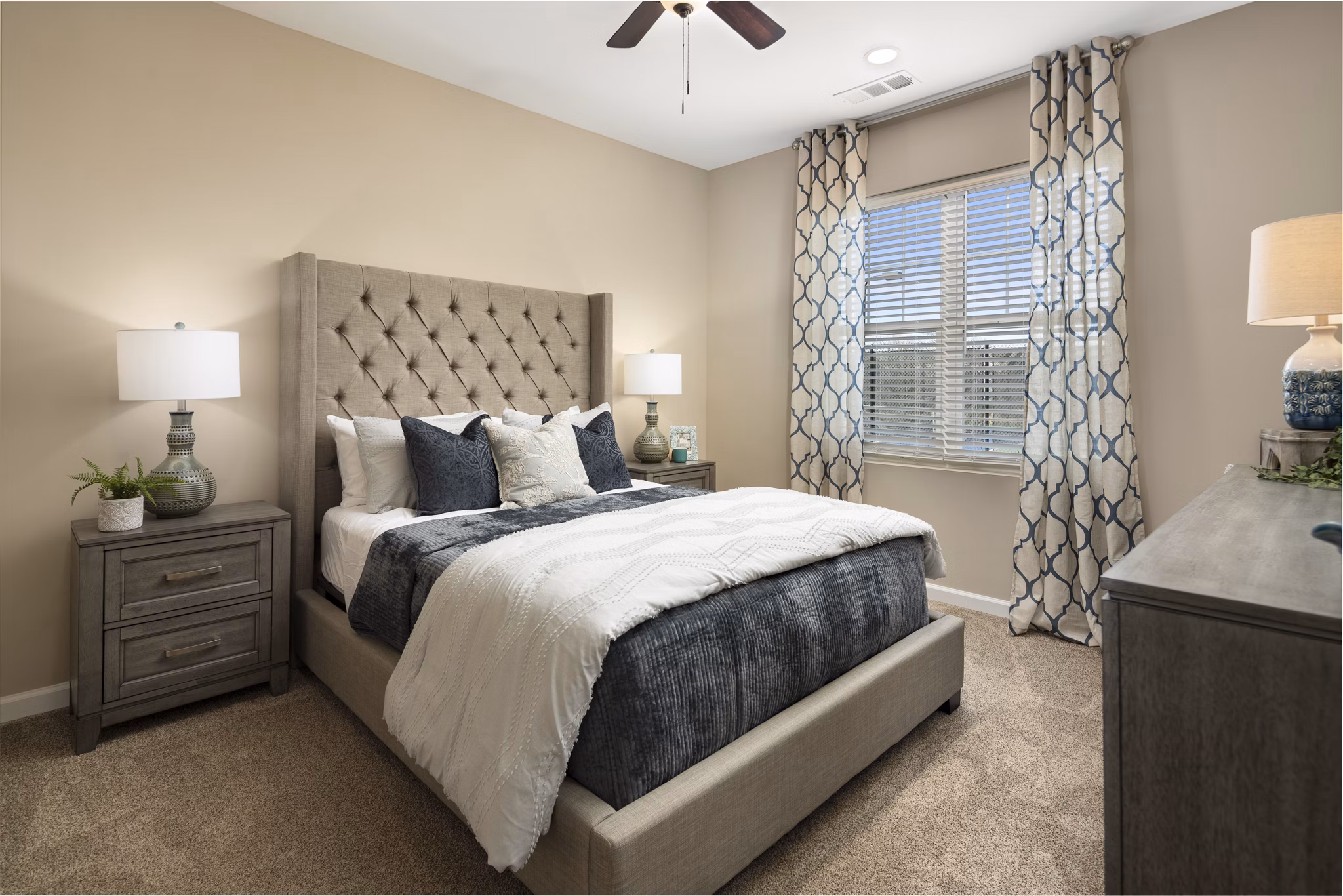 bedroom at The Ridge at Calhoun Apartments 