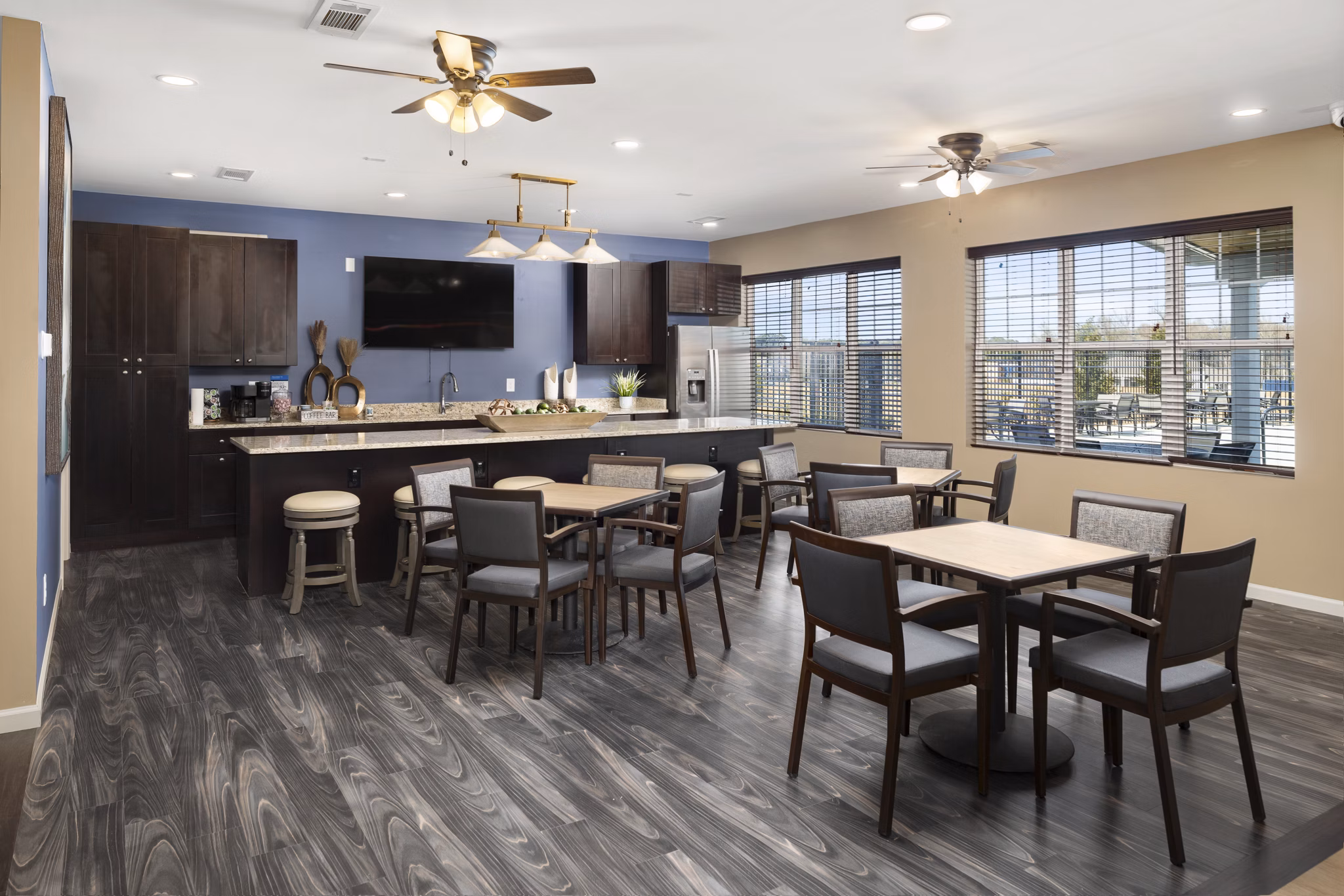 clubhouse at The Ridge at Calhoun Apartments 