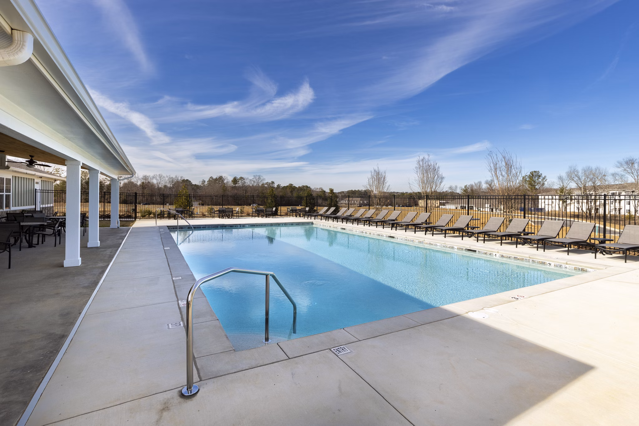 pool at The Ridge at Calhoun Apartments 