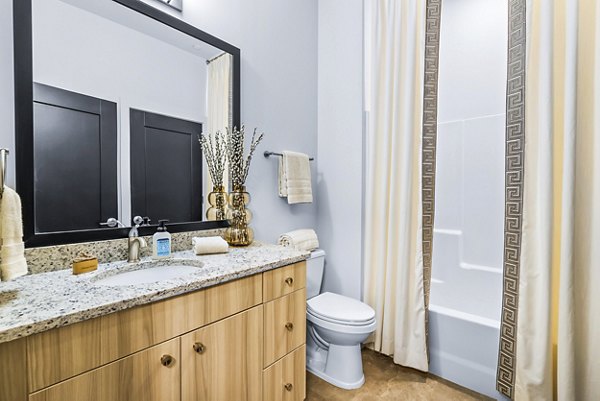 bathroom at Avvio Apartments