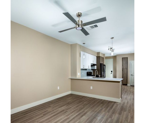 dining area at The Core on Foothill Apartments