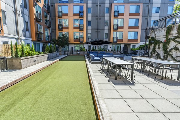 recreational area at Prescott Apartments