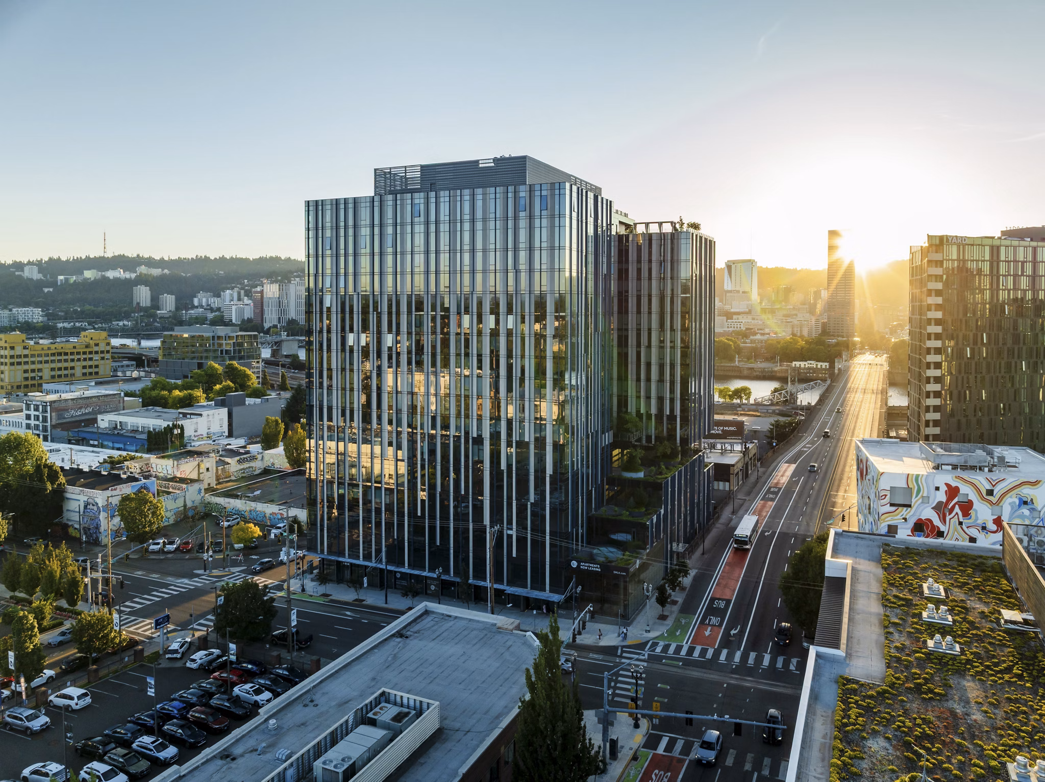 exterior at 5 MLK Apartments 