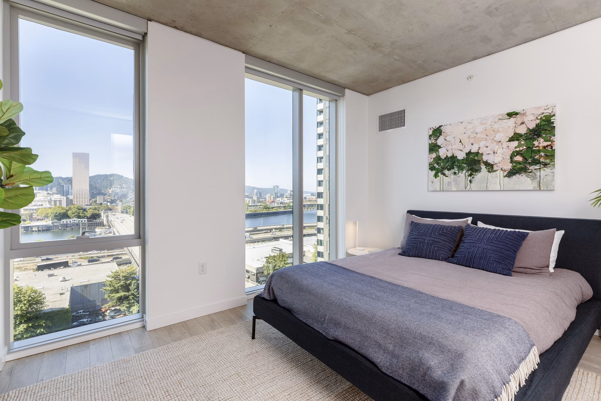 bedroom at 5 MLK Apartments 