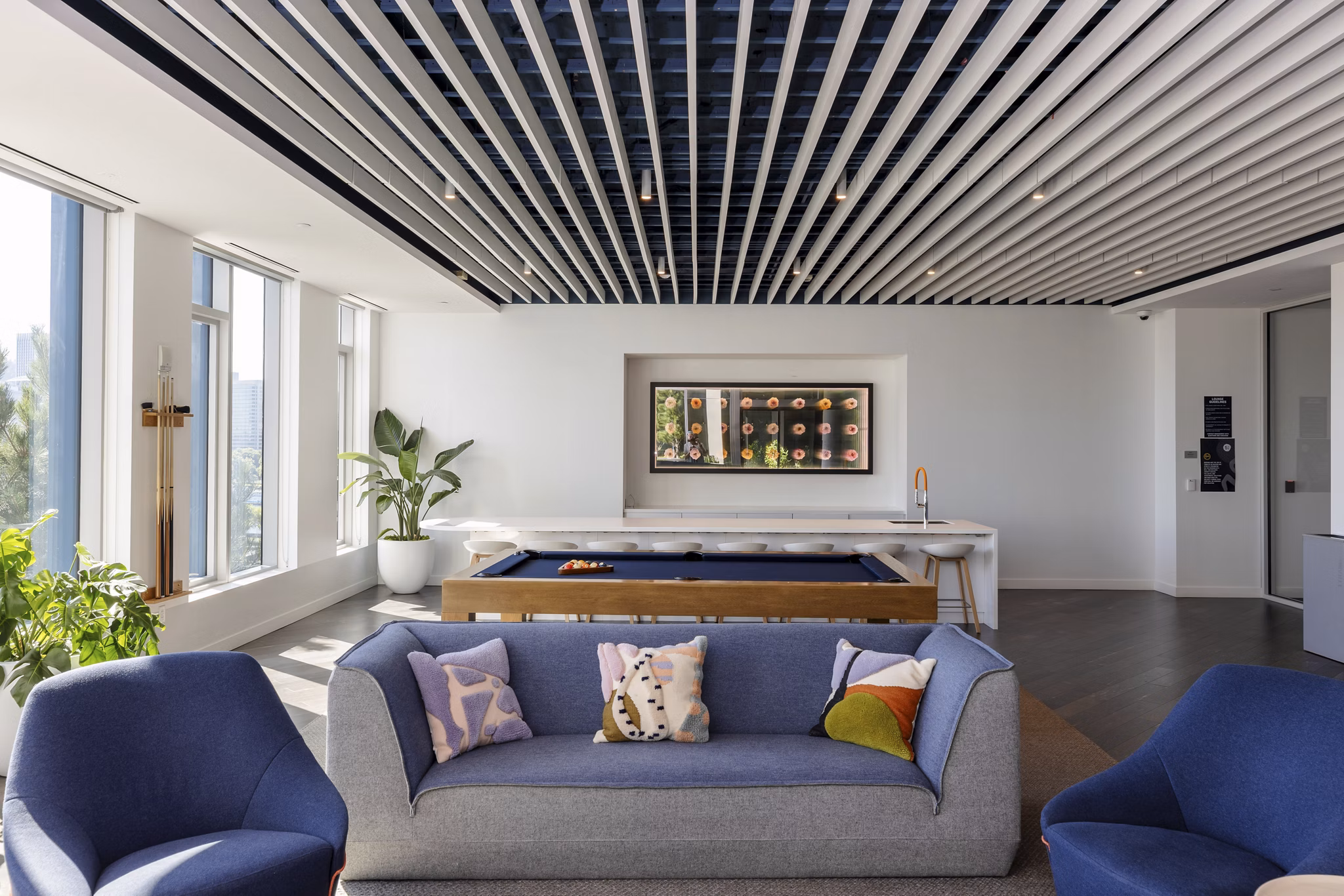 clubhouse at 5 MLK Apartments 