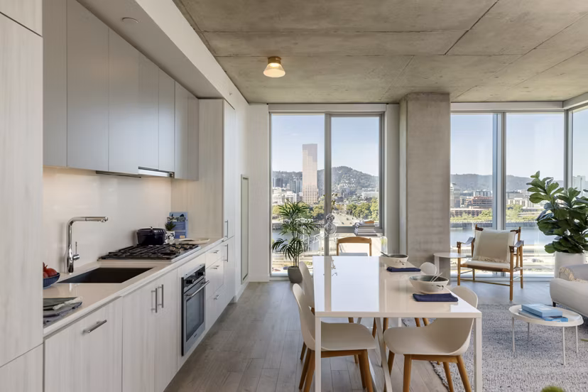 dining room at 5 MLK Apartments 