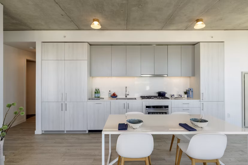 dining room at 5 MLK Apartments 