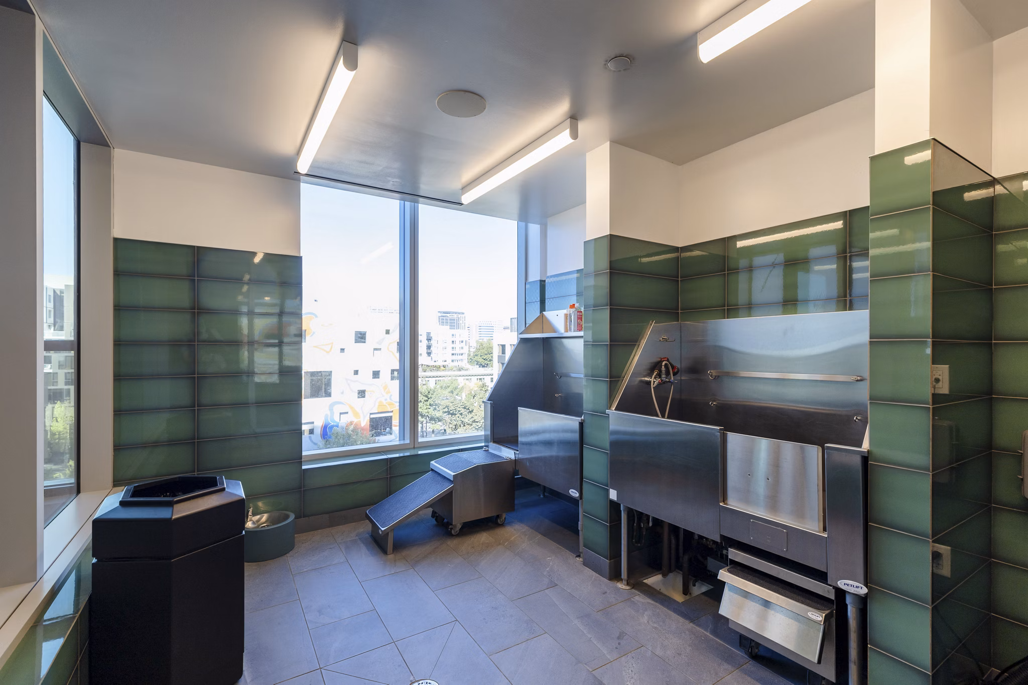 dog wash center at 5 MLK Apartments 